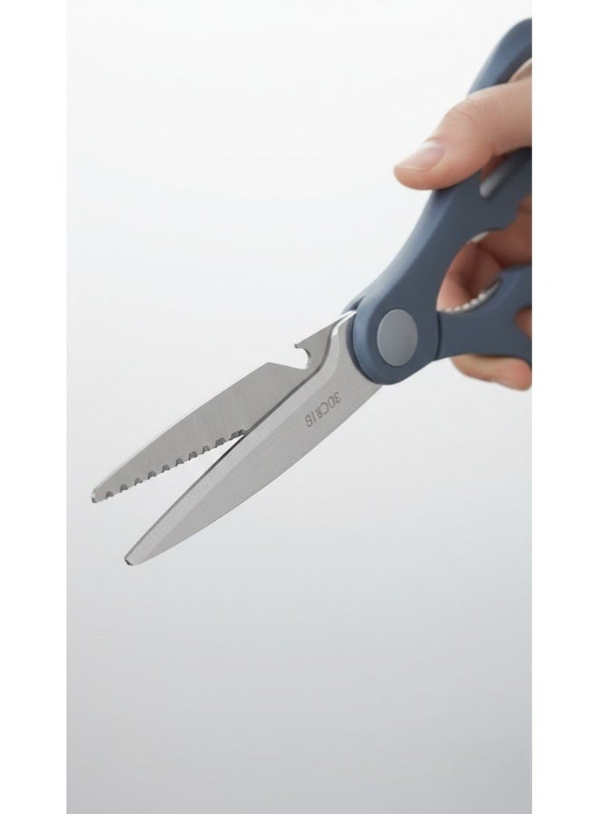 Ultra Sharp Professional Kitchen Shears 4-in-1 – 30CR13 Martensitic Stainless Steel Scissors with Magnetic Cover for Meat, Poultry, Herbs & Vegetables - Image 4